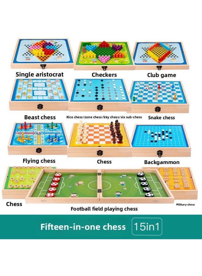 لعبة شطرنج تفاعلية خشبية للزوجين، لعبة هوكي جليد، لعبة شطرنج بمقلاع، لعبة لوح